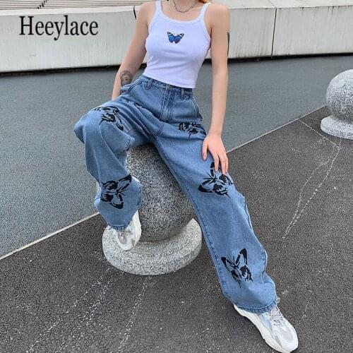 Женские свободные джинсы Heeylace China At AliExpress