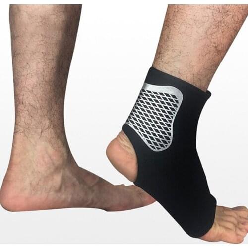 1pcs Compression Sports Ankle Support Gym Fitness Foot Protector Ankle Brace Football Running Anti Sprain Protective Equipment