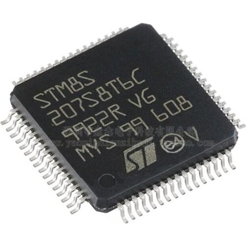 Xinyuan 2019+ 100% new imported original STM8S207 STM8S207S8T6C STM8S207S6T6C LQFP-44 STM8S207RBT6C LQFP-64 microcontroller MCU