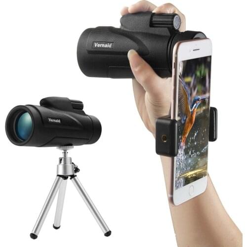 Portable Monocular HD Night Telescope High Power Binoculars Waterproof Telescope for Hiking Hunting Camping BirdWatching Tourism