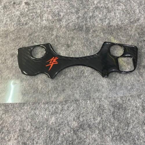 Motorcycle Motorbike Pad Triple Tree Top Clamp Upper Front End Decals Stickers For SUZUKI HAYABUSA GSXR1300 GSX-R1300 2008-2012