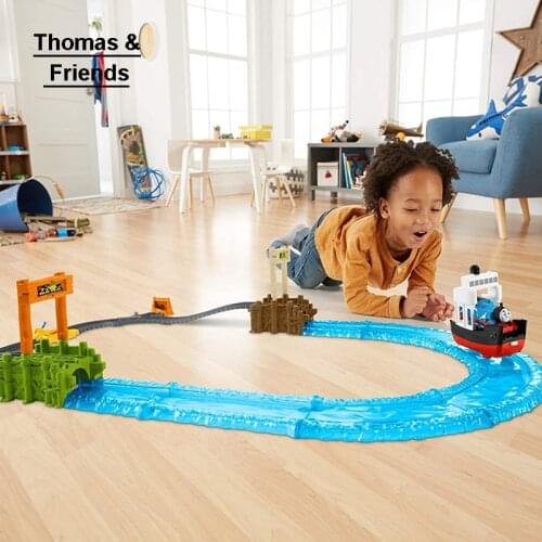Thomas & Friends TrackMaster Boat & Sea Set Train Track SET Splicing FJK49 Gift for Kid Creativity