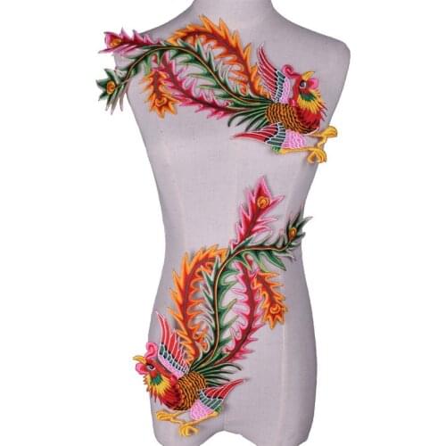 Birds Patch for Clothing Sew on Birds Patches for DIY Fashion Clothes Bags Shooes Scrapbooking NL427