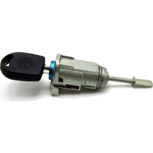 New Car Front Left Door Lock Barrel Cylinder With Key For PASSAT B5 LUPO SEAT TOLEDO LEON AROSA 3B0 837 167 3B0837167 3B0837168