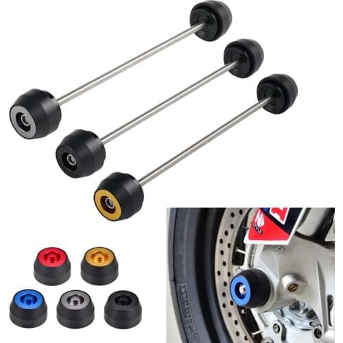 Front Axle Slider Wheel Crash Protector For BMW R1200R R1200RS S1000RX F800R 2015 2016 2017 2018 R1250R R1250RS 2019 2020 2021