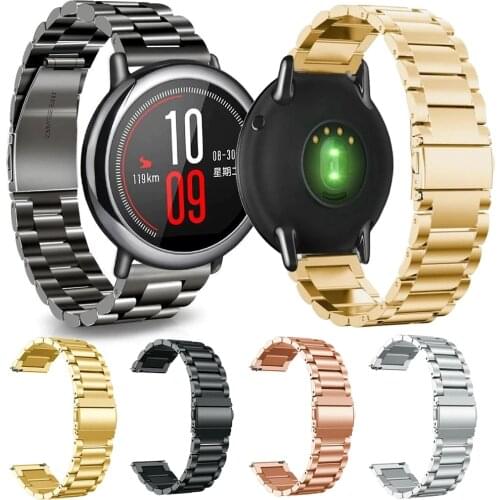 Watch Band For Amazfit GTR 47mm Smart Watch 22mm Bracelet Wrist Strap For Xiaomi Huami Amazfit Pace/Stratos/2 Stratos/Stratos 3