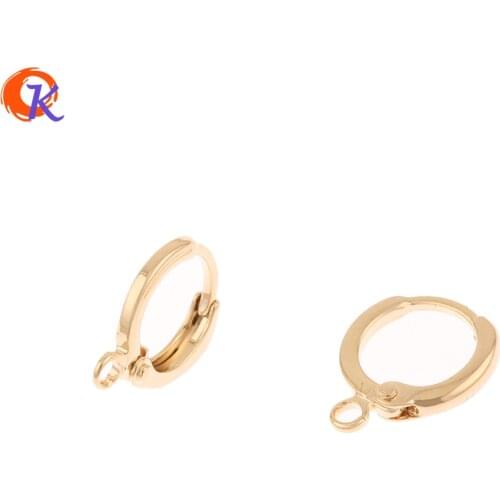 Cordial Design 100Pcs 11*14MM Jewelry Accessories/DIY/Genuine Gold Plating/Hand Made/Jewelry Findings Component/Earrings Hooks