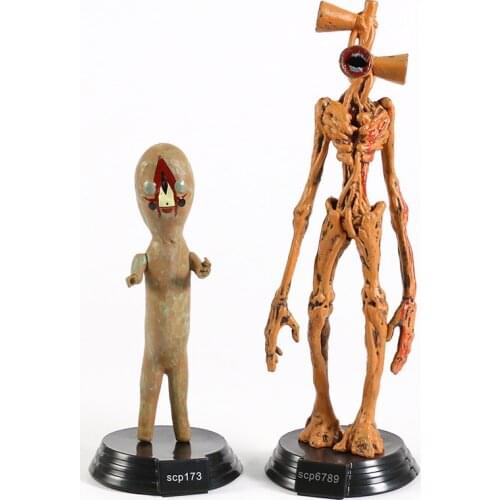 Siren Head SCP 6789 / SCP 173 Torch PVC Figure Collectible Model Toy