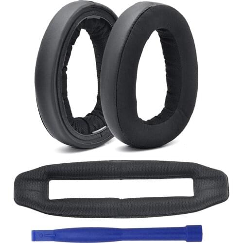 Replacement Ear Pads Muffs Earpads Headband for Sennheiser GSP670 GSP600 GSP550 GSP500 GSP 670 600 550 500 Headphones Headsets