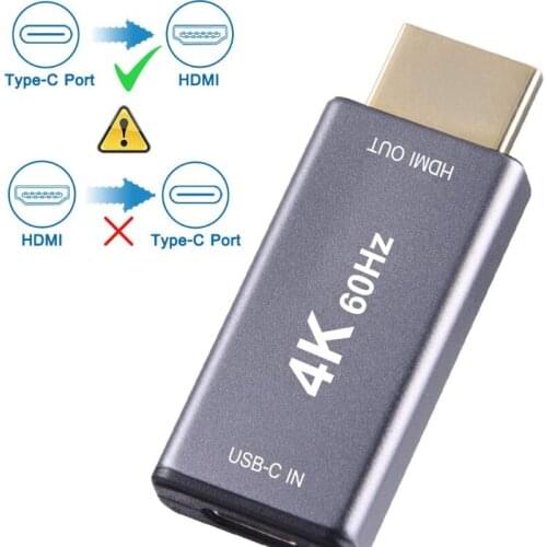 Usb3.1 Type-C to HDMI 4k 60hz HDMI Adapter Ultra Clear New Adapter HDMI Connector