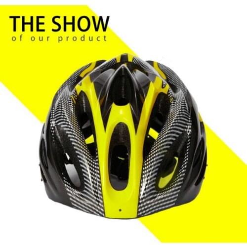 Bicycle Cycling Helmet Ultralight EPS+PC Cover MTB Road Bike Helmet Integrally-mold Cycling Helmet Durable Rain-proof Safely Cap