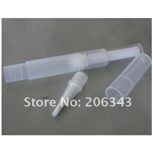 1.5-2ml brush transparent lip gloss/color cream tube