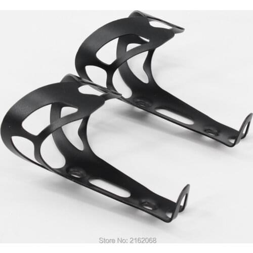 2pcs SALE New Road bike Aluminum alloy matt drink water bottle cages strong Mountain bicycle bottle holders with bolts Free ship