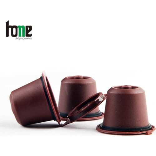 3pcs Pack Nespresso Capsule Reusable Coffee Filter Refillable Cafe Pods Plastic Original Line Nestle Machine Coffeeware Tools
