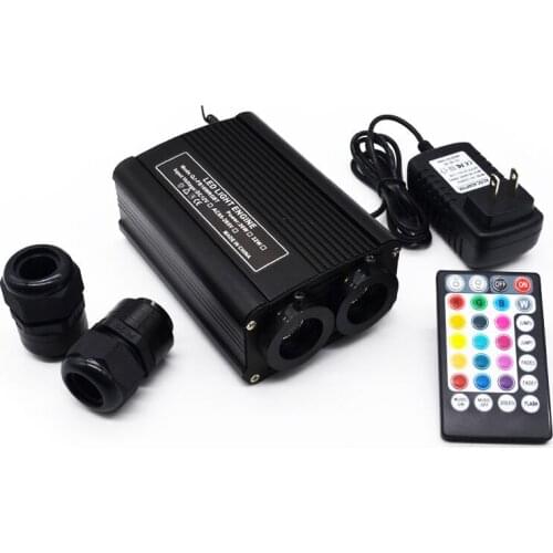 32W DIY Audio Wireless Led Star Light driver RGBW 12V Musical Sound sensor Illuminator Engine w/RF Remote controller Double head
