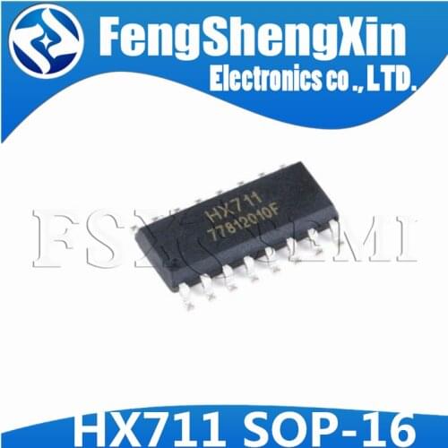 50~100)pcs/lot NEW HX711 SOP-16 weighing sensor IC