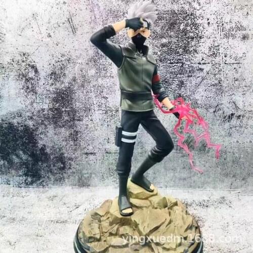 Anime Na Hatake Kakashi PVC Action Figure Collectible Model Toy Kakashi Hatake Decoration Doll Figurine Kids Gift 32cm