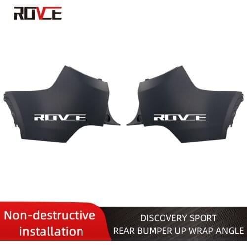 Car Rear Bumper Lip Angle Splitters Diffuser Bumper Lip Spoiler Wrap Angle Scratch Protector For Land Rover DISCOVERY SPORT