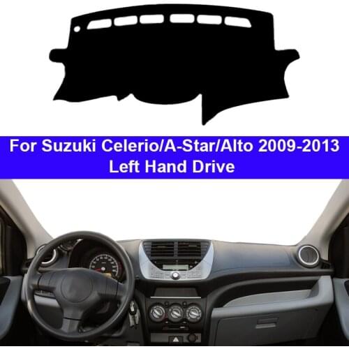 Car Dashboard Cover Dash Mat Carpet Cape For Suzuki Celerio A-Star Alto 2009 - 2013 Auto Sun Shade Anti-Sun UV Anti-dirty 2012