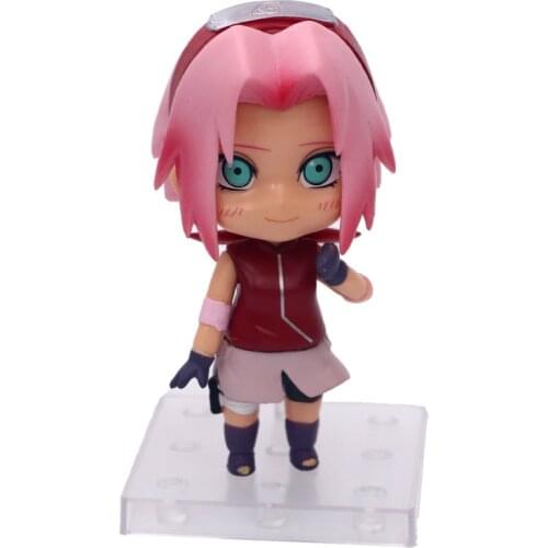 10cm Anime Figure Uzumaki Naruto Gaara Kakashi Hyūga Hinata Cute Toys Shippuden Naruto Q Figurals nendoroid Action Figures Model