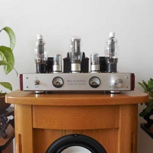 FU-7 purely manual scaffolding tube amplifier, 220W power transformer + 15W output transformer, sensitivity: 500mV--2000mV