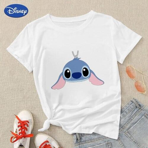Vogue Stitch Kawaii Girls Harajuku T Shirt Instagram Clothes Lolita Style Basic Tshirt Women 2021 New Streetwear Summer Fashion