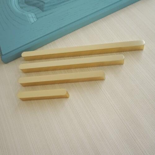 2.52'' 3.78'' 5.04'' 6.30'' 7.56''Aluminu alloy Furniture Knob Handles Wardrobe Cupboard Drawer Cabinet Pulls Furniture Hardware