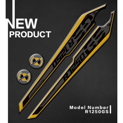 Motorcycle Front Fairing decorative Sticker 3D moto Engine Vehicle protector decals for BMW R1250 GS R 1250GS 2018 2019 r1250 gs