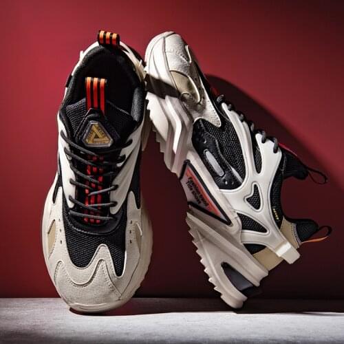 New Arrival Men Chunky Sneakers Breathable Running Shoes High Quality Antiskid Damping Sports Shoes Trend Training Jogging Shoes