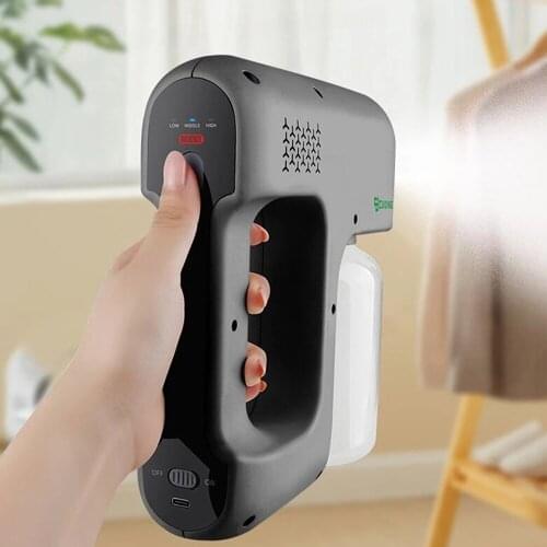Mini Portable Cordless Sprayer Fog Machine Multiful Sterilization Nano Steam Spray Gun School Office