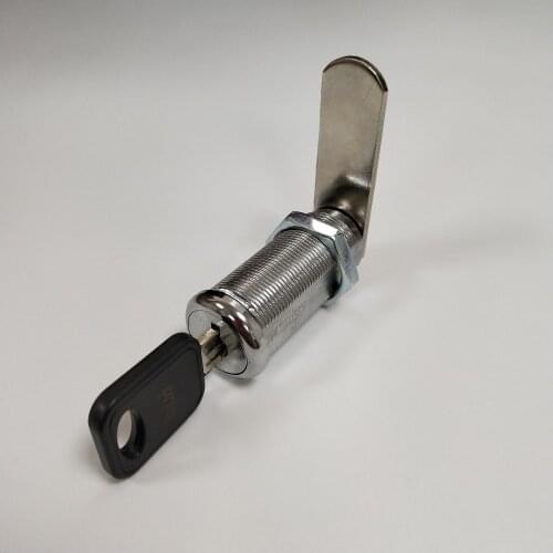 Raylock 1 piece cam lock parking metro box lock 40mm flat key furniture drawer cabinet lock