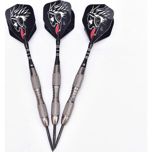 3pcs/Lot 22g Steel Tips Darts Shafts Nice Flight Harrow Point Wing Needle Barrel Tungsten Steel Needle Tip Darts