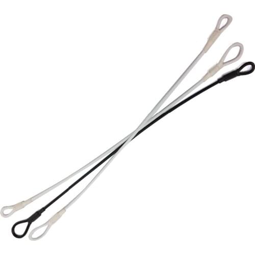 1000pcs/lot eas security tag lanyard eas steel wire for clothes&shoes protection double loop lanyard/EAS cable