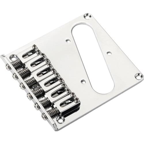 6 Strings Electric Bass Bridge W/ Screws Wrench Bridge Set Accessories