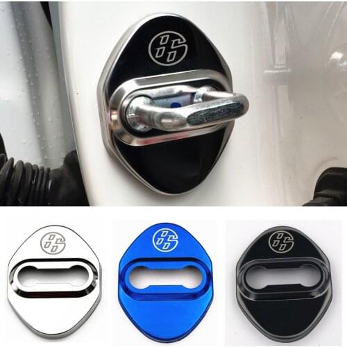 Car-Styling Door lock Cover Car Sticker JDM Fit For Toyota 86 Corolla Rav4 Auris Yaris Accossories Car Styling