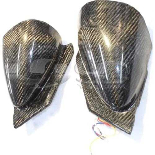 Carbon Fiber RI Style Side Mirror (Electric) Fit For 2001-2007 Mitsubishi Lancer Evolution 7-9 EVO 7 8 9 Side Mirror