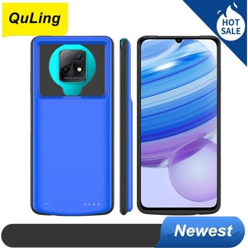 6800 Mah For Xiaomi Redmi 10X 5G Battery Case Redmi 10X Pro Phone Battery Charger Case Power Bank For Reimi 10X Battery Case