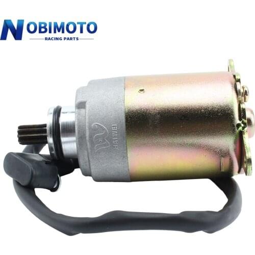 GY6 150cc Motorcycle Starter High Performance Alloy Electric Starting Motor For GY6 125cc-200cc Engine ATV Moped Scooter CQ-143