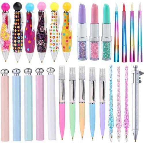 Lipstick Shape Diamond Painting Tool Point Drill Pen Diamond Pens 5D Diamond Painting Cross Stitch Sewing Crafts Accessories