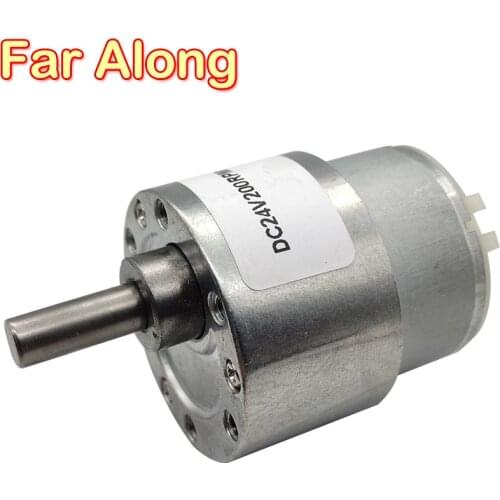 JGB37-500 12V Micro DC Geared Motor 24V 7RPM To 1000RPM Reversible Adjustable Speed DIY Electric DC Mini Motor For Smart Device