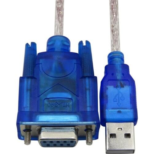 USB To RS232 Female Cable USB To Serial Port Holes 9 Holes USB 2.0 Male To DB9 Female AUX Extension Optical Ethernet Lan Cable