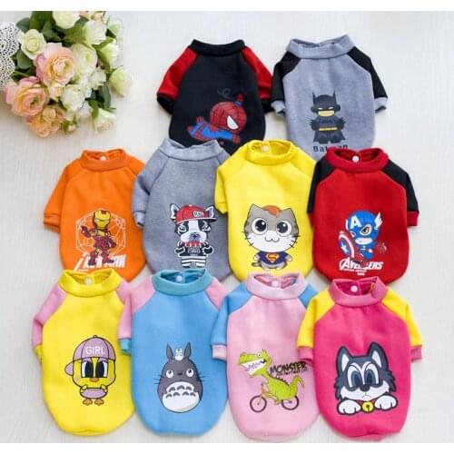 Cartoon Cat Costume Cute Cozy Pet Clothes for Cats Katten Kedi Hoodie Puppy Dogs Sweatshirt Cat Sweater Pets Clothing Outfit