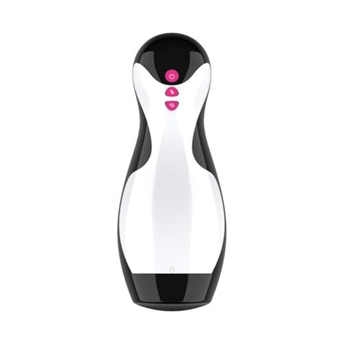 USB Charging Mens Masturbator 10 Modes Frequency Sexitoys for Men Orgasm Silicone Vagina Endurance Exercise Adults Only Toy H41