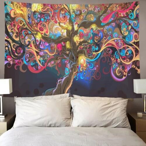 Wall Tapestry, Abstract Patterns Print Decorative Cloth Hanging Carpet Home Accessories for Bedroom