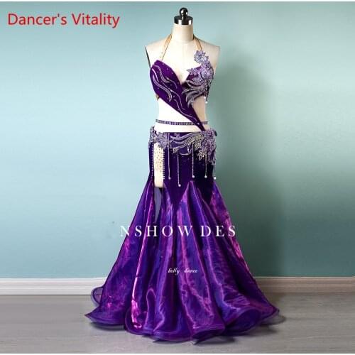 Belly Dance Profession Clothes for Women Oriental Dance Competition Clothing High-End Customized Child Adult Style Wear Clothes