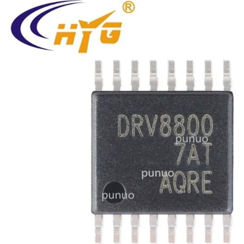 Original Authentic DRV8800PWPR Encapsulation HTSSOP-16 Full-Bridge Motor Drivers Low-Power Sleep Mode