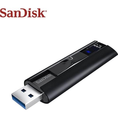 Original SanDisk Extreme Pro USB 3.1 Solid State Flash Drive 128GB 256GB Max 420MB/s Pendrive U Disk Memory Stick Pendrive