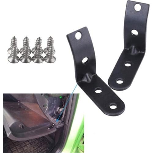 2020 Hot Sale Glove Box Lid Hinge Snapped Repair Kit Hinge Brackets With Screws For Audi A4 S4 RS4 B6 B7 8E