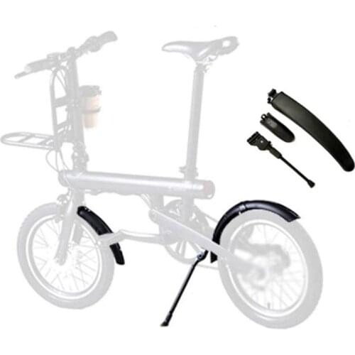 Tire Tyre Splash Mudguard Front Rear Fender Shelf for Xiaomi Mijia Qicycle Ef1 Electric Bike Bicycle Kickstand Tripod Support