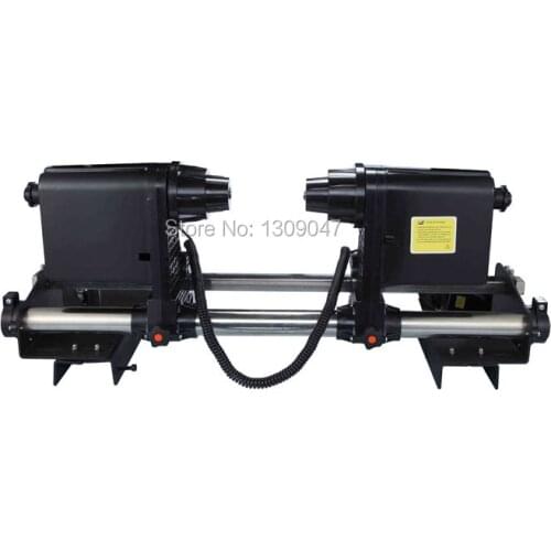 Printer Take up System Paper Collector printer paper receiver with double motor for Roland Mimaki Mutoh plotter printer